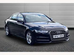 Black Used 2017 Audi A6 S-Line Sedan | £12,895 (Fair price)
