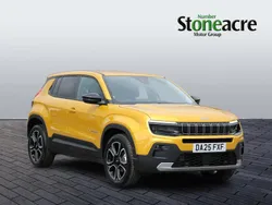Yellow New 2025 Jeep Avenger Summit SUV | £21,997 (Fair price)