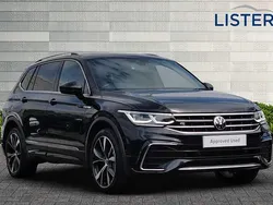 Deep black Used 2025 VW Tiguan R-line SUV | £34,990