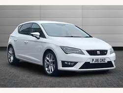 White Used 2016 Seat Leon FR Hatchback | £8,990 (Fair price)