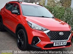 Red Used 2019 Hyundai Tucson N Line SUV | £14,990 (A bit pricey)