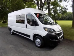 White Used 2020 Peugeot Boxer Van | £14,995 (Fair price)