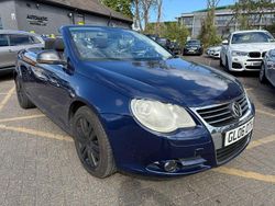Blue Used 2006 VW Eos Cabriolet | £1,990