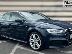 Blue Used 2016 Audi A3 S-Line Hatchback | £14,250 (Fair price)
