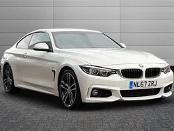 Alpine white Used 2017 BMW 420 M Sport Coupe | £16,490 (Fair price)