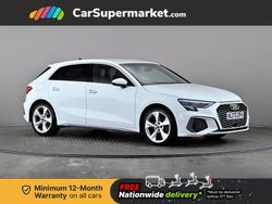 White Used 2023 Audi A3 S-Line Hatchback | £21,697 (Fair price)