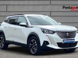 White Used 2021 Peugeot 2008 Allure Premium SUV | £14,499 (Fair price)