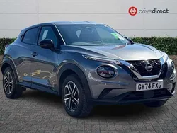 Metallic gun metallic grey Used 2024 Nissan Juke N-Connecta SUV | £18,850 (A bit pricey)