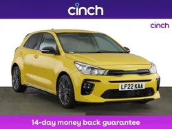 Yellow Used 2022 Kia Rio 4 Hatchback | £13,969 (Fair price)