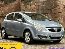 Blue Used 2007 Vauxhall Corsa Design Edition Hatchback | £1,200