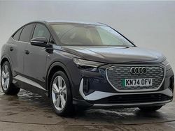 Other New 2024 Audi Q4 Sportback e-tron S-Line SUV | £34,450