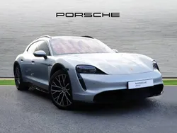 Dolomite silver metallic Used 2023 Porsche Taycan 4S Cross Turismo Sedan | £66,490 (Fair price)