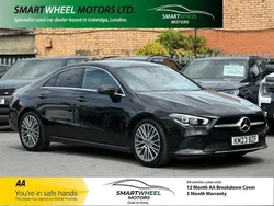 Black Used 2023 Mercedes CLA200 Executive Coupe | £23,440 (Good price)