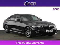 Black Used 2021 BMW 330 M Sport Sedan | £22,149 (Fair price)