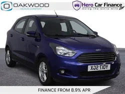 Blue Used 2017 Ford Ka Zetec Hatchback | £6,345 (Fair price)