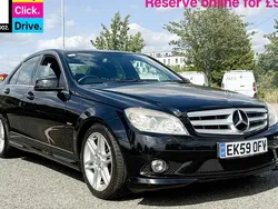 Black Used 2009 Mercedes C220 Sedan | £3,800 (Good price)