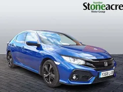 Blue Used 2018 Honda Civic SR Hatchback | £11,495 (Fair price)