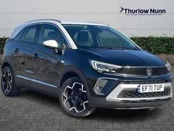 Black Used 2022 Vauxhall Crossland Ultimate SUV | £13,749 (Good price)
