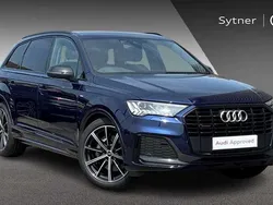 Blue Used 2023 Audi Q7 Black Edition SUV | £51,000 (Fair price)