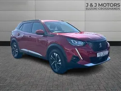 Red Used 2021 Peugeot 2008 Allure Premium SUV | £16,496 (Fair price)