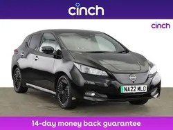 Black Used 2022 Nissan Leaf N-Connecta Hatchback | £10,599 (Fair price)