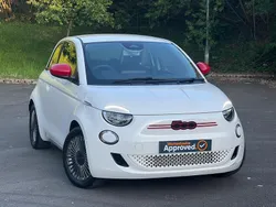 White Used 2024 Fiat 500e Red Hatchback | £11,495