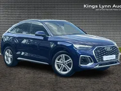 Blue Used 2024 Audi Q5 Sportback S-Line SUV | £39,900 (Good price)