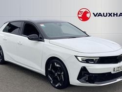 White Used 2023 Vauxhall Astra GSe Hatchback | £18,861 (Fair price)