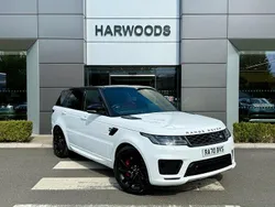 White Used 2020 Land Rover Range Rover Sport HSE Dynamic SUV | £36,690 (A bit pricey)
