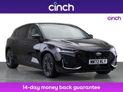 Black Used 2023 Ford Focus ST-Line Hatchback | £18,859 (Fair price)