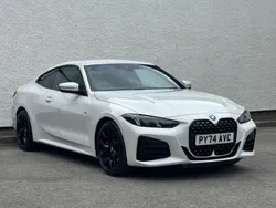 White Used 2024 BMW 420 M Sport Coupe | £36,950 (Fair price)