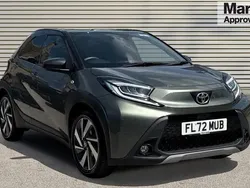 Green Used 2022 Toyota Aygo Hatchback | £12,650 (Fair price)