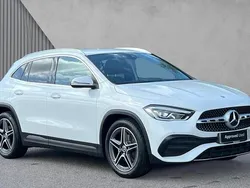 Digital white metallic Used 2020 Mercedes GLA200 AMG Line Premium SUV | £23,059 (Fair price)