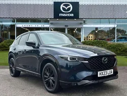 Deep crystal blue Used 2023 Mazda CX-5 Homura-Line SUV | £25,730 (Fair price)