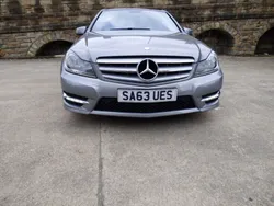 Silver Used 2013 Mercedes C220 AMG Sedan | £6,995 (Fair price)