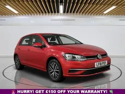Red Used 2018 VW Golf VII SE Hatchback | £10,780 (Fair price)