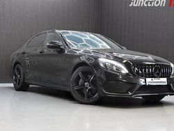 Black Used 2017 Mercedes C220 AMG line Sedan | £12,475 (Fair price)