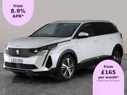 White Used 2021 Peugeot 5008 Allure SUV | £12,638 (Fair price)