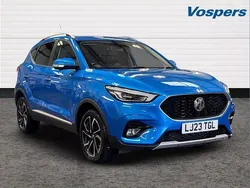 Blue Used 2023 MG ZS Exclusive Sedan | £15,690 (Fair price)