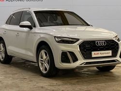 White Used 2022 Audi Q5 S-Line SUV | £30,729 (Fair price)