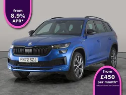 Blue Used 2022 Skoda Kodiaq SportLine SUV | £29,428 (Fair price)