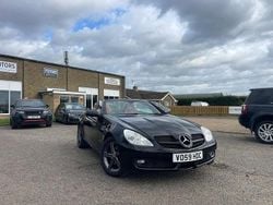 Black Used 2009 Mercedes SLK200 Cabriolet | £3,695 (Fair price)