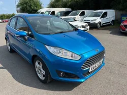 Blue Used 2014 Ford Fiesta Zetec Hatchback | £4,499 (Fair price)