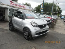 Silver Used 2017 Smart ForTwo Coupé Prime Coupe | £5,995 (Fair price)