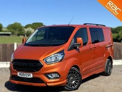 Orange Used 2019 Ford Transit Custom Limited Estate | £24,490