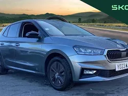 Graphite grey metallic body / black magic pearl effect roof Used 2023 Skoda Fabia Colour Edition Hatchback | £13,553 (Fair price)