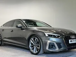 Grey Used 2021 Audi A5 Sportback S-Line Hatchback | £23,995 (Fair price)