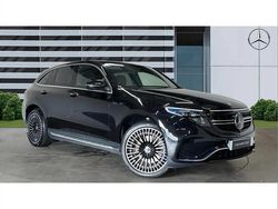 Black Used 2021 Mercedes EQC400 AMG Line Premium Plus SUV | £27,332 (Expensive)