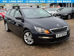 Blue Used 2015 Peugeot 308 Active Estate | £4,890 (Good price)