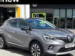 Metallic oyster grey Used 2021 Renault Captur Version S SUV | £13,111 (Fair price)